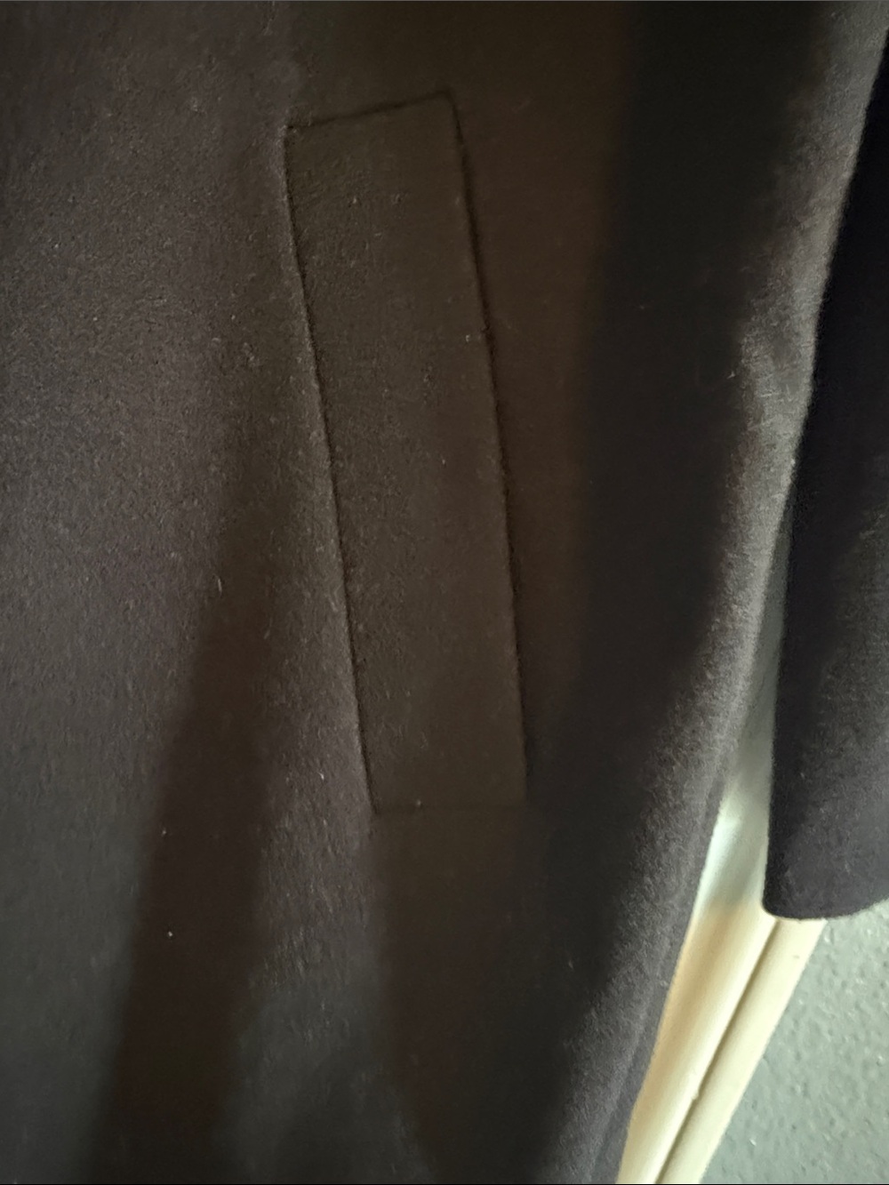 Future Collective Black Double-Breasted Long Coat - Picture 8 of 12